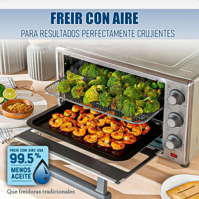 Horno Electrico Oster Freidora De Aire Oster Horno Freidora Gris