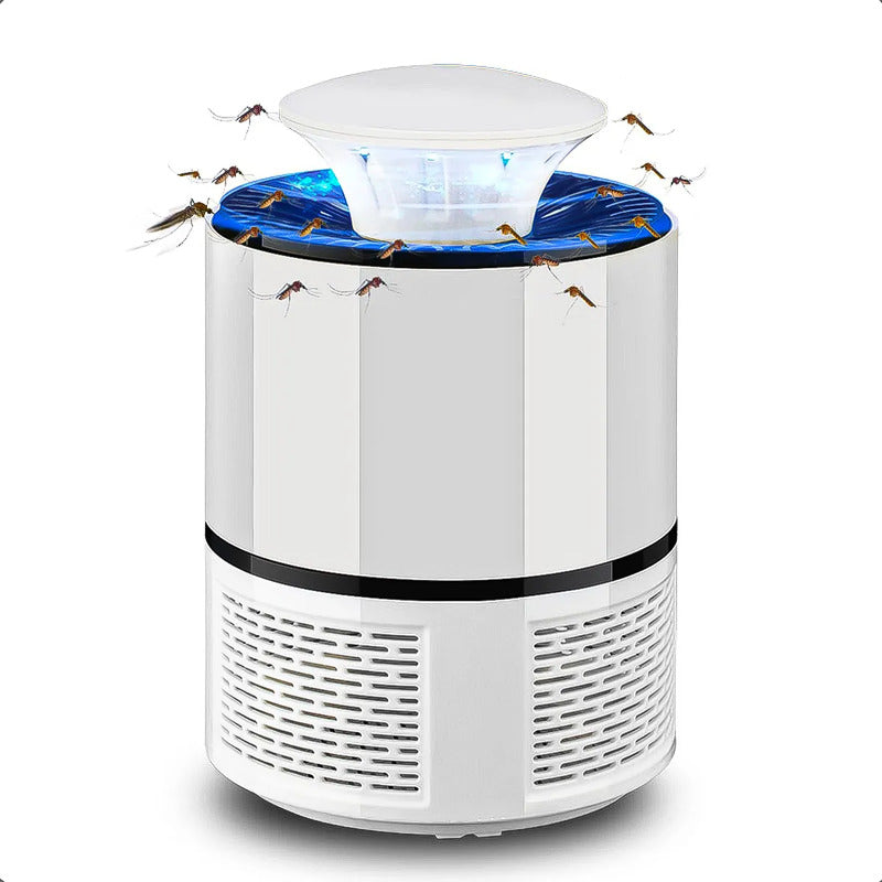 Lampara Matamosquitos Usb Insecto Repelente Moscas Lampara Blanco