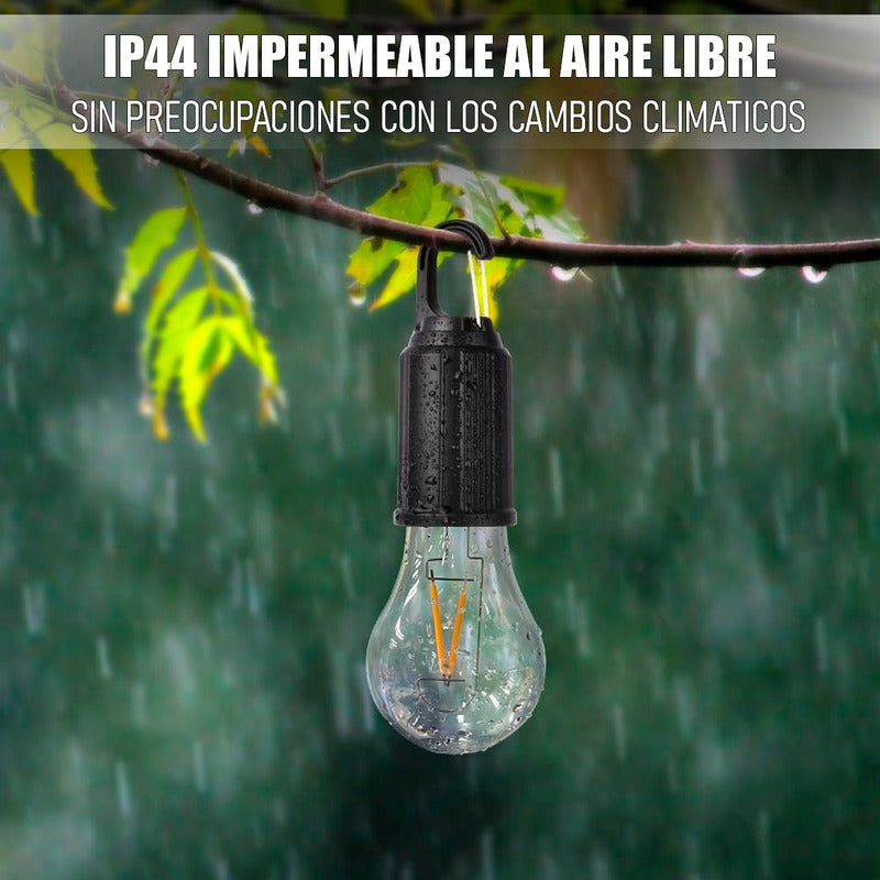 Ampolleta Recargable Ampolleta Camping Ampolletas Colgantes