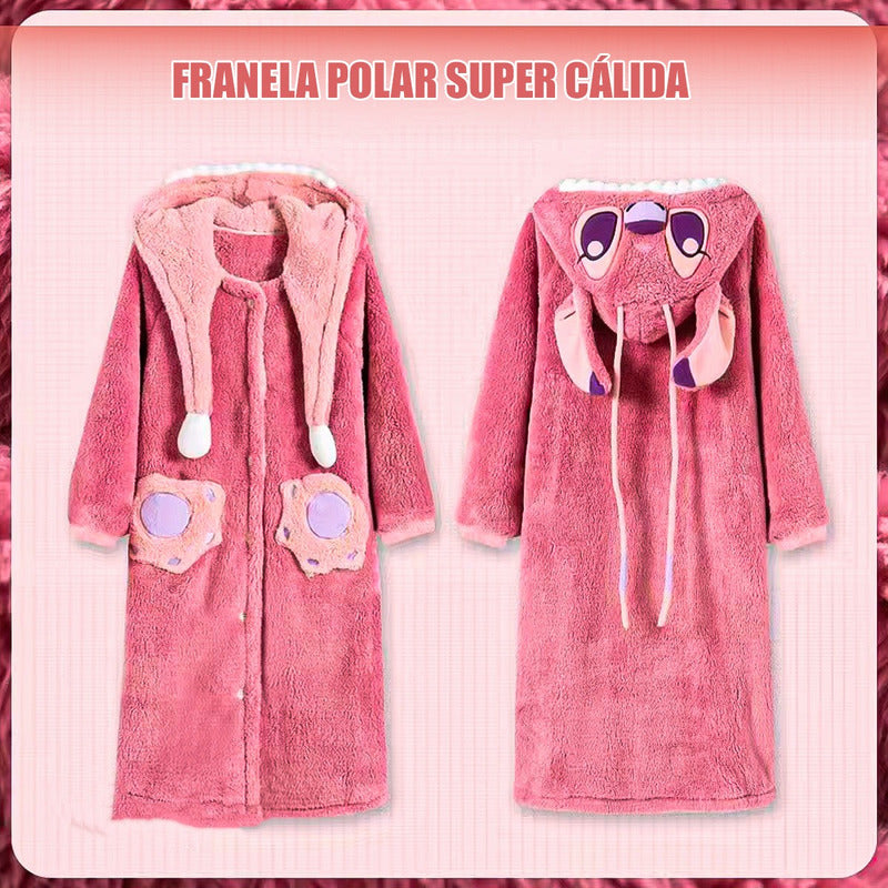 Pijama De Invierno Poleron Angel Chiporro Pijama Para Adulto Unico