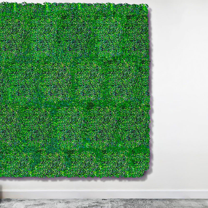 Pack 10 Jardin Vertical Artificial Muro Artificial 60x40cm Verde Verde Musgo