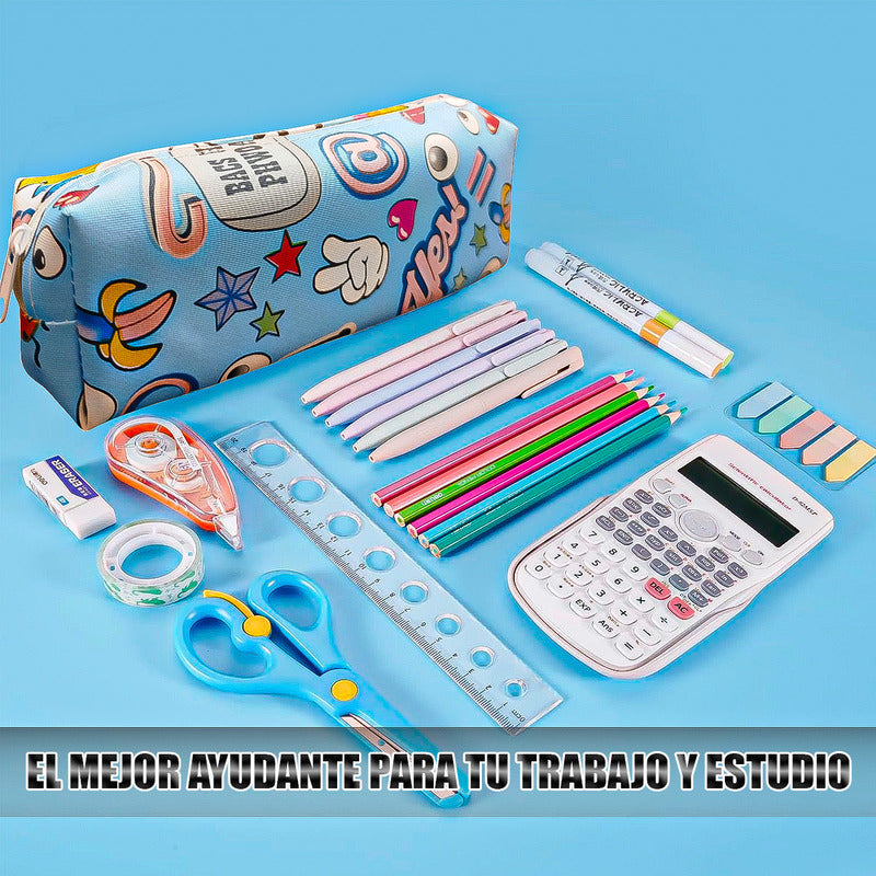 Estuche Escolar Estuche Para Lapices Estuche Niños Estuches Modelo 12