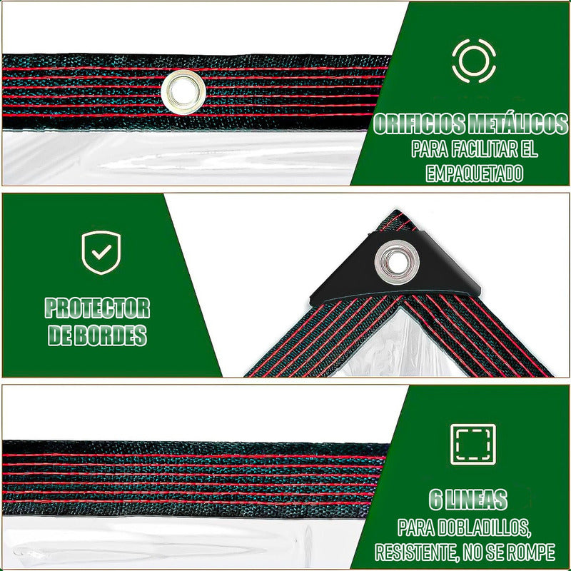 Lona Carpa Multiuso 3x3 Metros Impermeable Lona Transparente