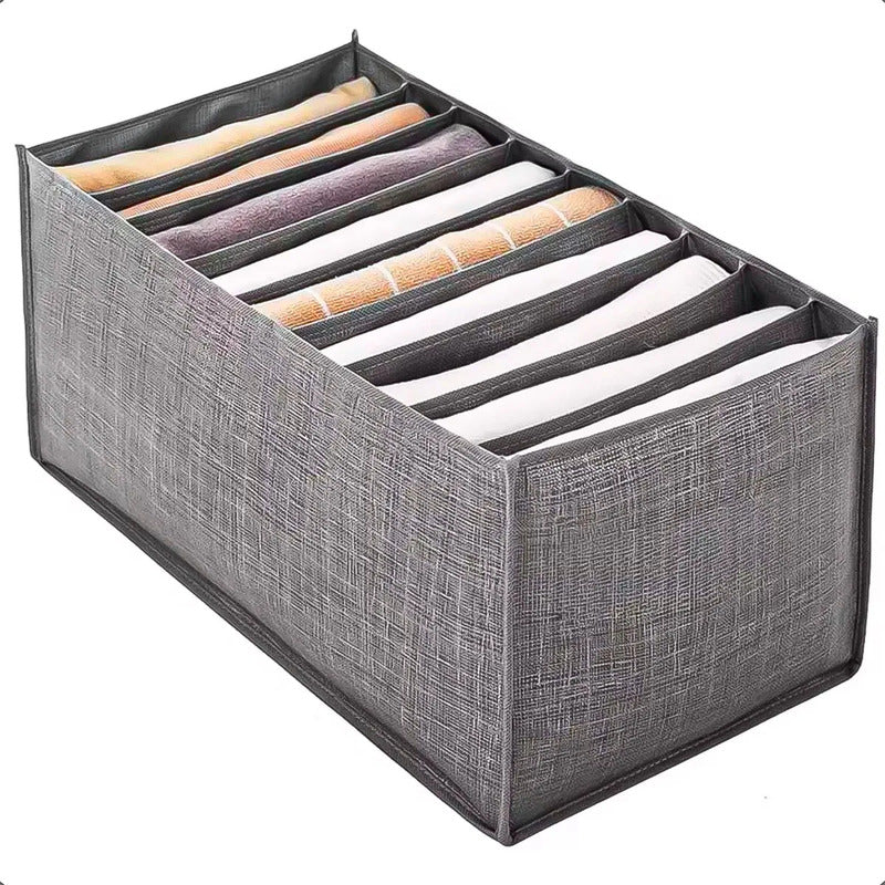 Organizador Ropa 9 Divisores Organizador Plegable Ropa Caja Gris