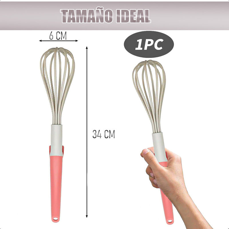 Batidor Globo Keep Batidor De Cocina Batidor De Mano Keep Arcashopping Utensilios De Cocina Para Mezclar Batidora De Huevos Manual Varilla Para Batir Batidor De Plástico Keep