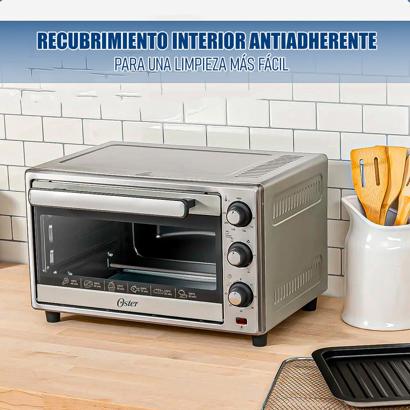 Horno Electrico Oster Freidora De Aire Oster Horno Freidora Gris