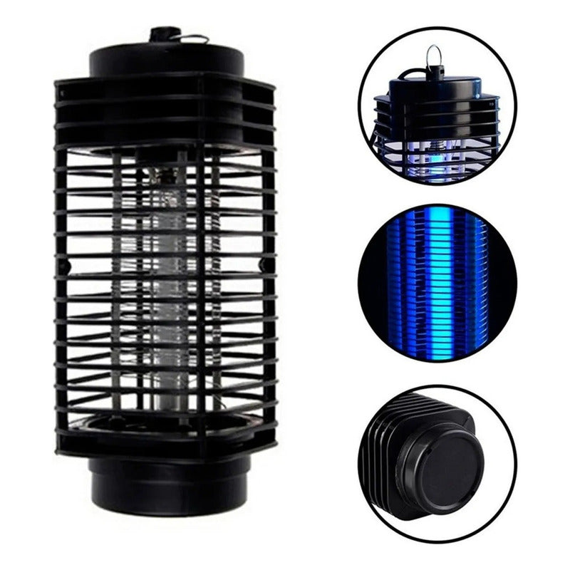 Lampara Mata Insectos Mata Mosquitos Moscas Colgante Luz Uv