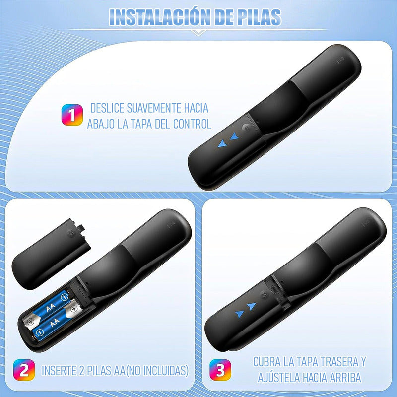 Control Remoto Tv Control Universal Compatible Para LG Smart Negro