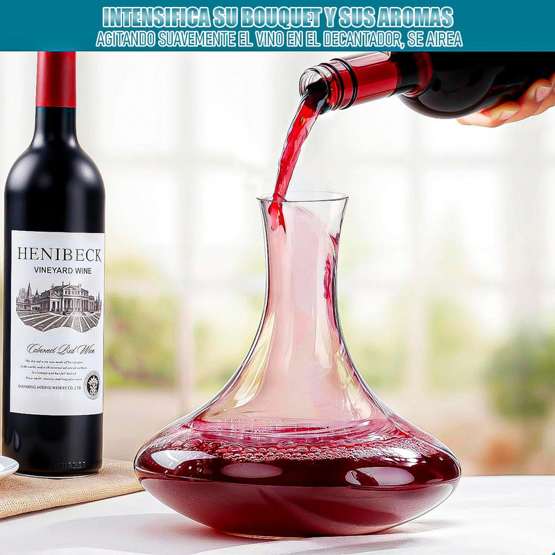 Decantador De Vino Aireador Vino Aireador De Vino 1.75 L