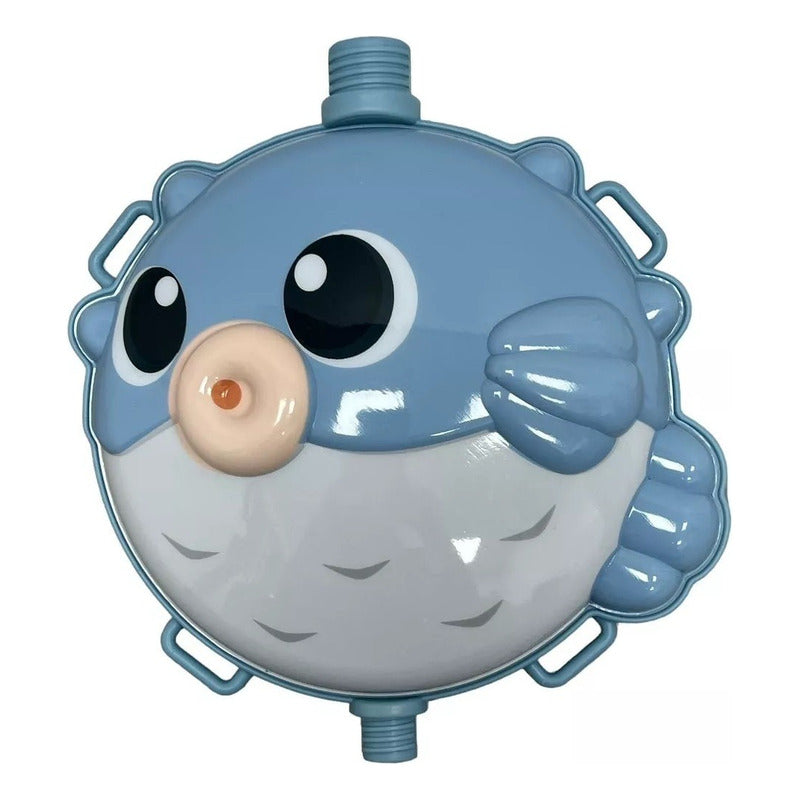 Pack X2 Mochila Lanza Agua Juguete Pistola De Agua Para Niño Pez Globo