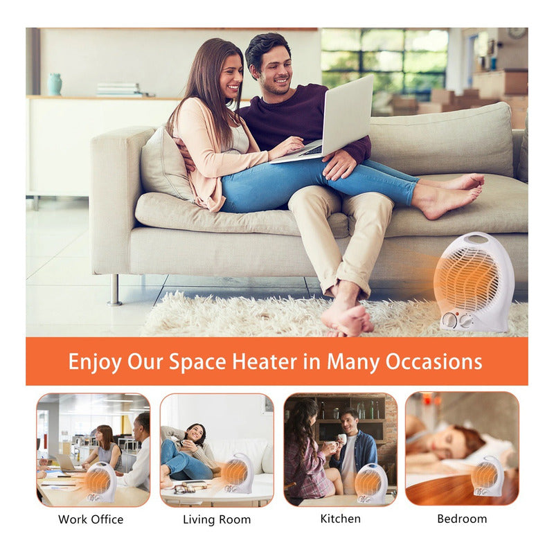 Calefactor Electricos Termoventilador Estufas Electricas Blanco