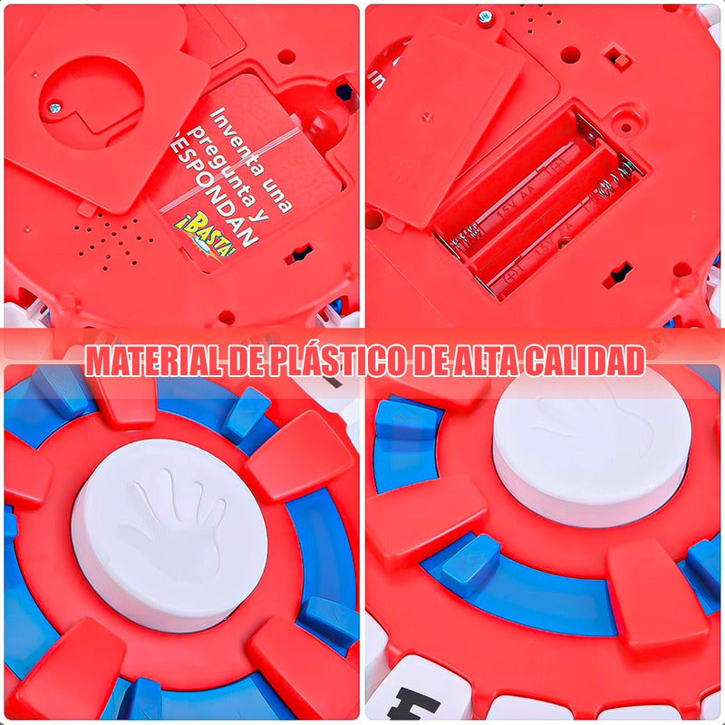 Juegos Mesa Juegos De Mesa Niños Pack 2 Juego Palabras Basta Rojo