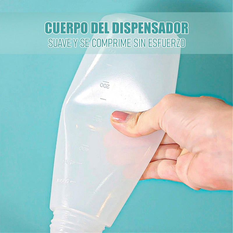 Botella De Salsa Envase Para Ketchup Pack 4 Envases Salseros Amarillo