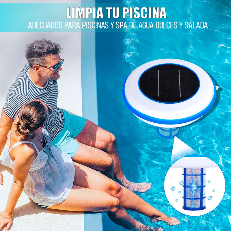 Filtros De Piscina Ionizador Piscina Solar Purificador Solar Blanco