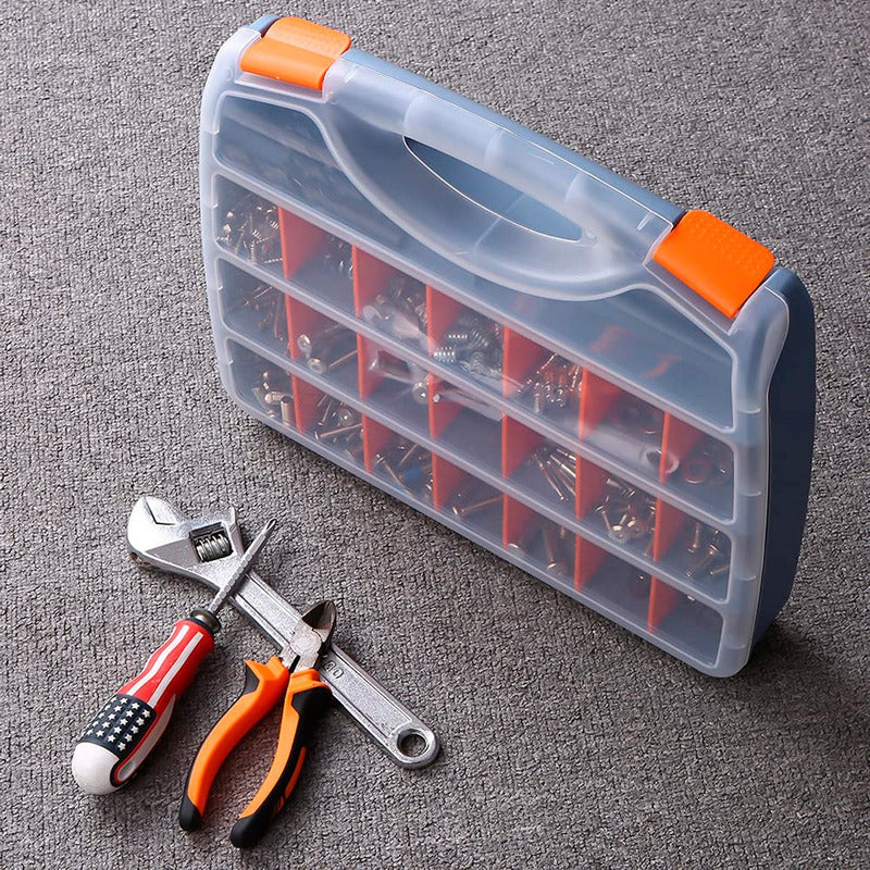 Caja Organizadora De Tornillos Caja Para Herramientas Caja Gris