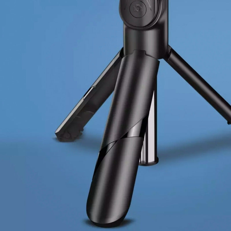 Tripode Celular Con Control Tripodes Camara Palo Selfie Negro