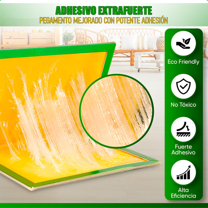 X10 Trampas Para Ratones Desratizacion Espanta Ratones Pega Verde