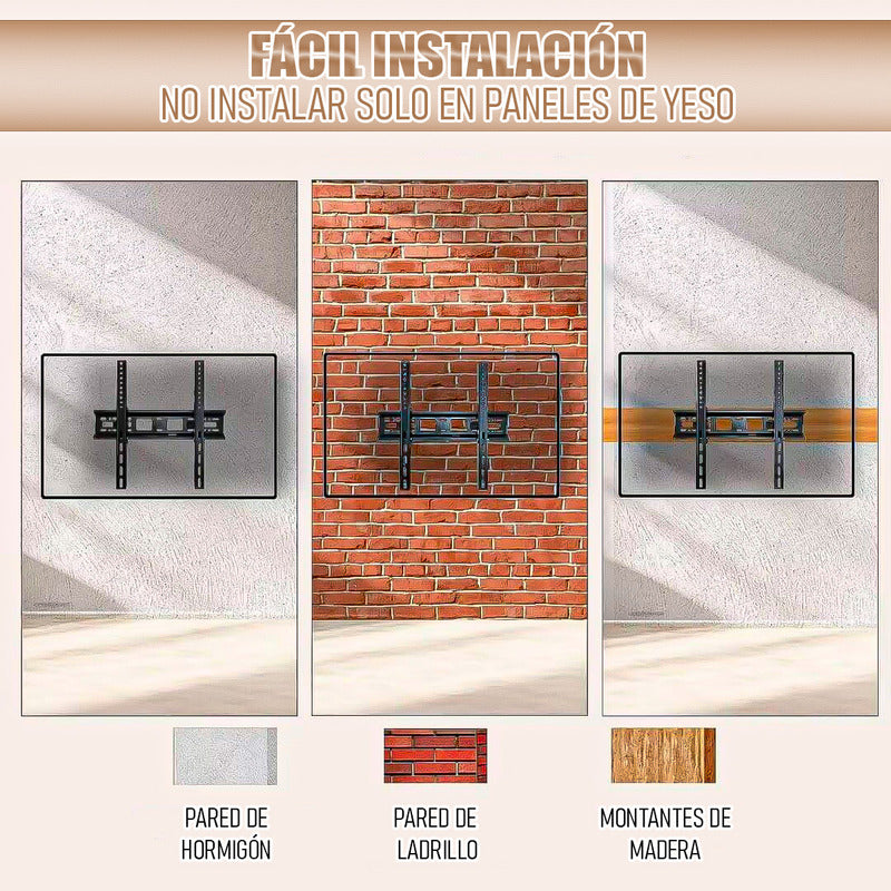 Soporte Tv 55 Pulgadas Soporte Televisor Base Tv 32-55 Pulga Negro