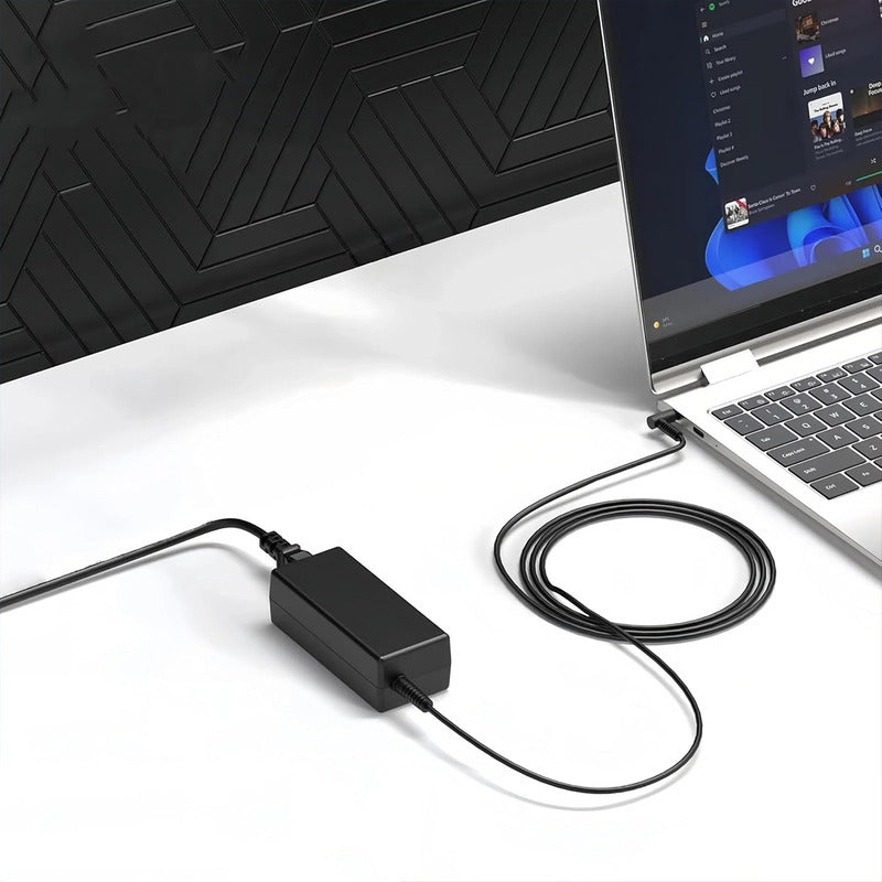 Cargador Universal Notebook Adaptador Notebook Universa 120w Negro