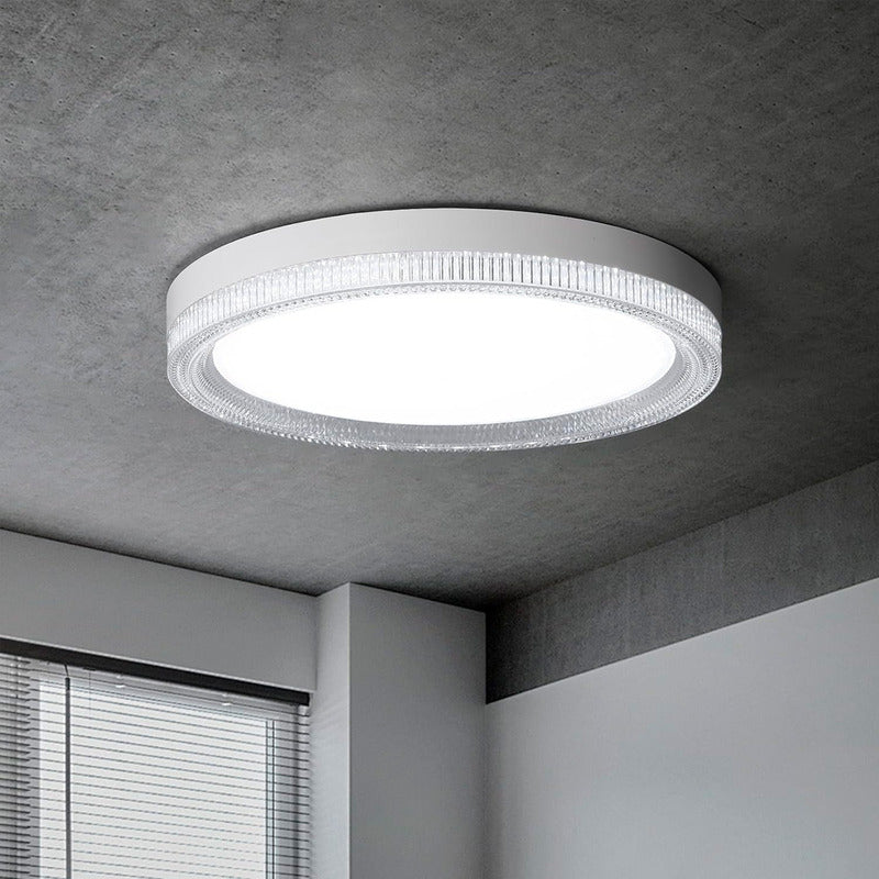Lamparas Dormitorio Techo Foco Led 24w Pack2 Focos Led Techo Blanco