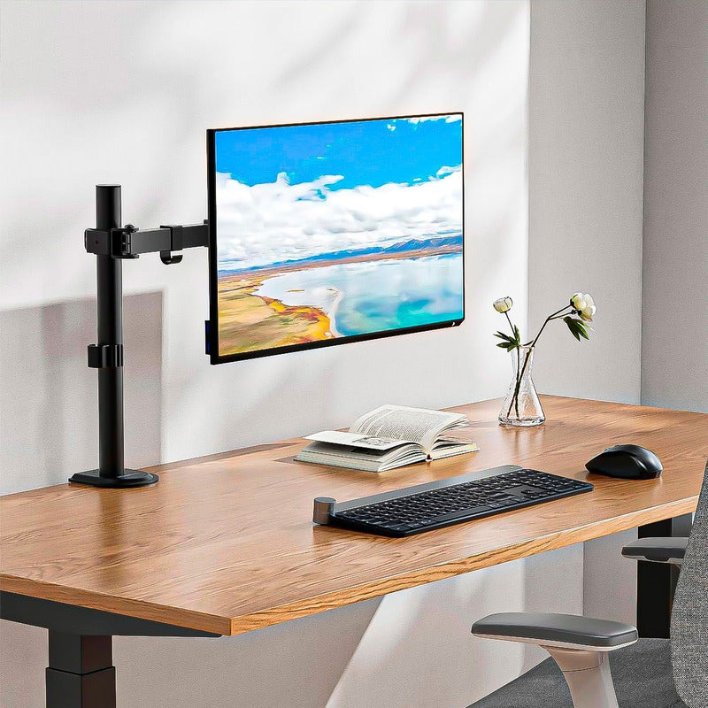 Soporte Para Monitor Soporte Brazo De Monitor 13-27 Soporte Negro
