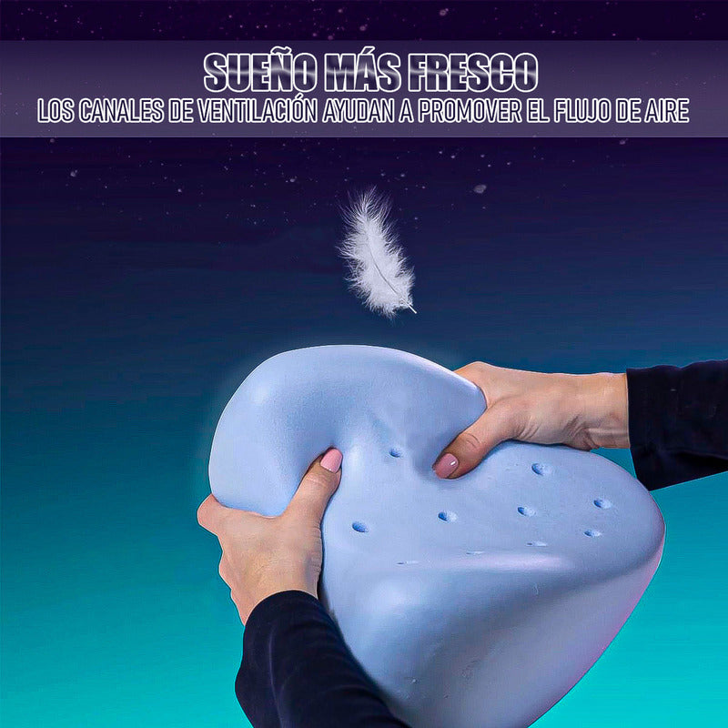 Almohada Para Piernas Almohada Viscoelastica Almohada Ortope Blanco