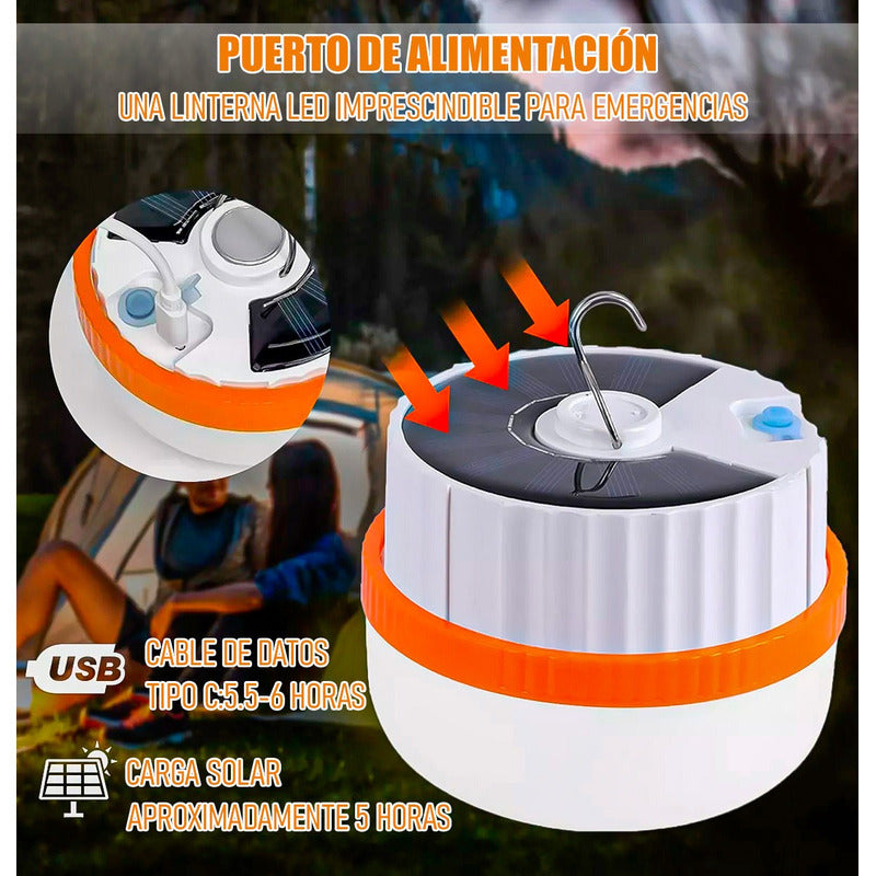 Lamparas Para Camping Lampara Solar Recargable Lamparas Led