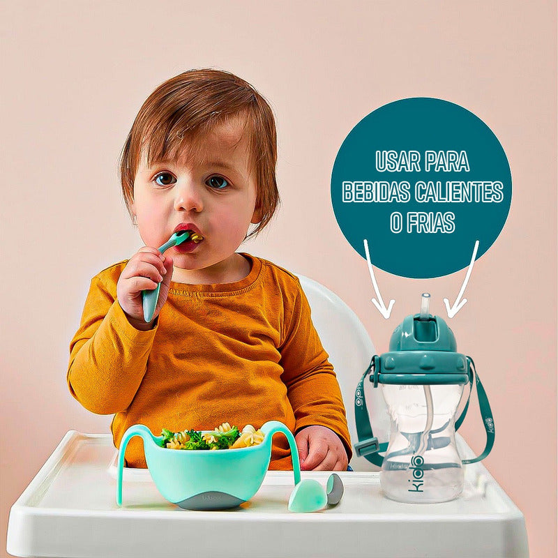 Vasos Antiderrame Vaso Con Bombilla Vaso Tomajugo Niño 280ml Rosa Estrella