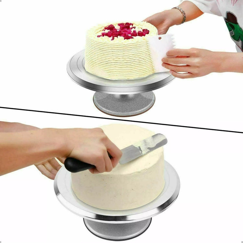 Base Giratoria Tortas Reposteria Soporte Pastel Giratoria