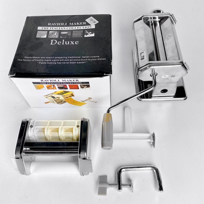 Maquina Para Hacer Pastas Maquina Pasta Casera Ravioli Gris