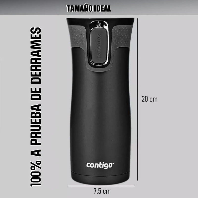 Vasos Contigo Mug Contigo Vaso Termico Contigo Vaso 473 Ml Vaso Termico Contigo Acero Inoxidable 473ml Okshop Vasos Termicos Cafe Sistema Antigoteo Libre Bpa Mug Contigo Antiderrame Violeta