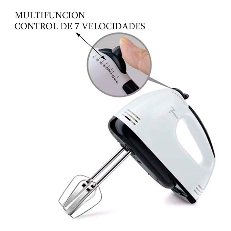 Batidora Amasadora Domestica Batidora Reposteria 7 Velocidad