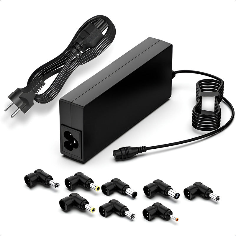 Cargador Universal Notebook Adaptador Notebook Universal 96w Negro