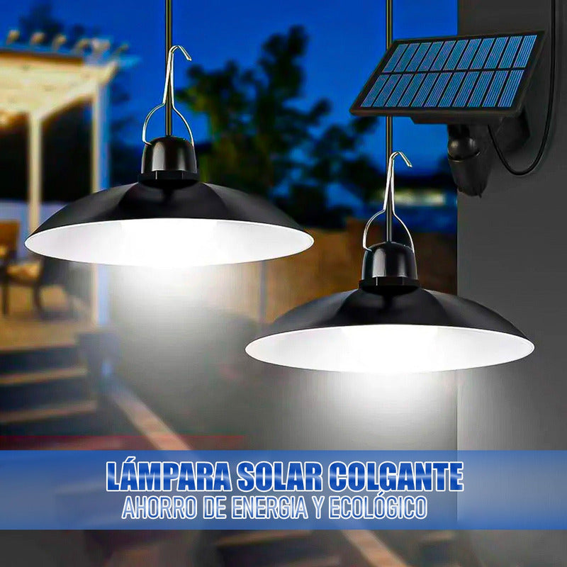 Lampara Colgante Solar Lamparas Solares Lampara Exterior Sol Negro