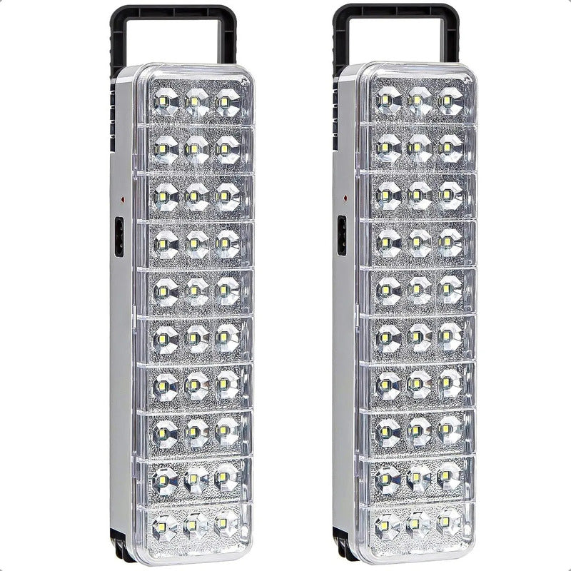 Luces De Emergencia Led Foco Led Emergencia 30 Led Focos De Emergencia Recargables Luz Okshop Lamparas Emergencia Abs Foco Led Emergencia Pack 2 Luces De Emergencia Lampara Para Corte De Luz