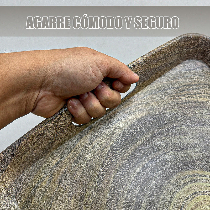 Bandejas Melamina Wayu Bandejas Bamboo Bandeja Rectangular Wayu