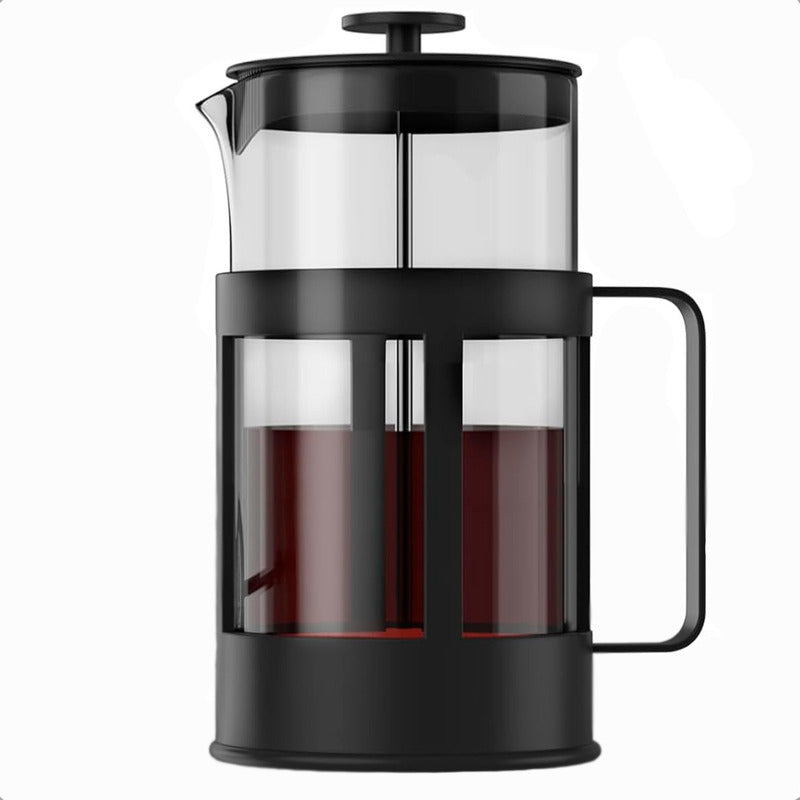 Cafeteras Francesas Cafetera Prensa Acero Inoxidable 1000 Ml Negro