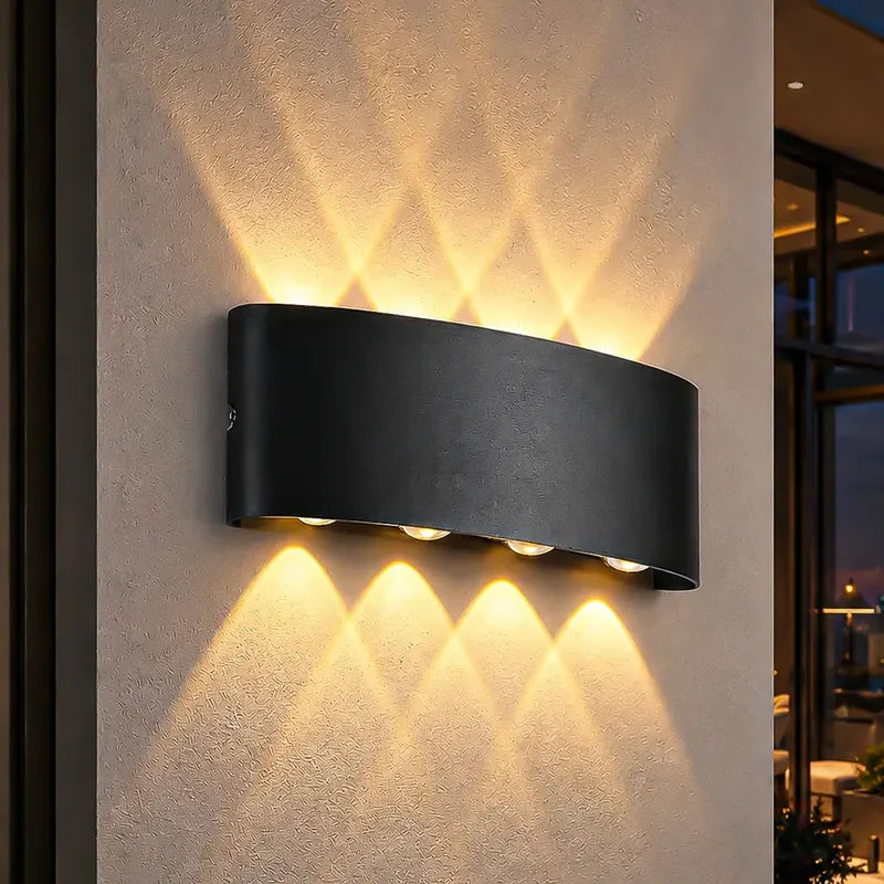 Aplique De Pared Lampara De Muro 8w Luces Pared Aplique Muro Cálida
