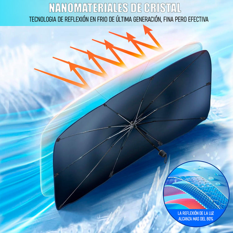 Quitasol Para Autos Cortina Auto Protector Solar Para Auto Negro