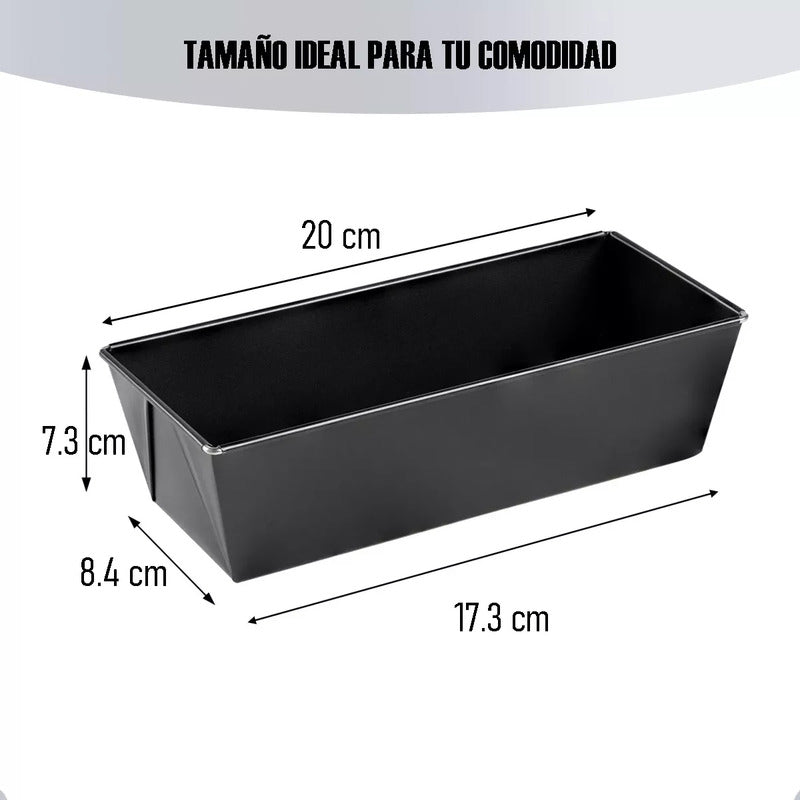 Moldes Pan De Pascua Molde De Queque Moldes Reposteria 20cm Moldes De Metal Para Queques Antiadherente Molde Torta Teflon Bizcocho Rectangular Gratinados Cazuelas Okshop