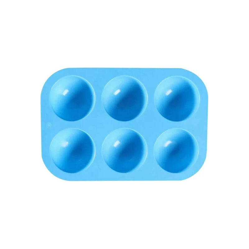 Moldes De Silicona Molde Cupcakes Silicona 6 Und Baratos Moldes De Silicona Para Horno Antiadherente 6 Unidades Moldes De Silicona Reposteria Molde Cupcakes Moldes Reposteria Azul Okshop