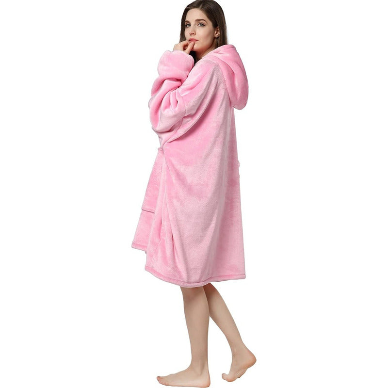 X2 Polerones Sherpa Poleron Hombre Mujer Polar Frio Frazada