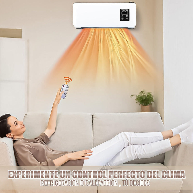 Aire Acondicionado Portatil Calefactor Portatil Enfriador Blanco