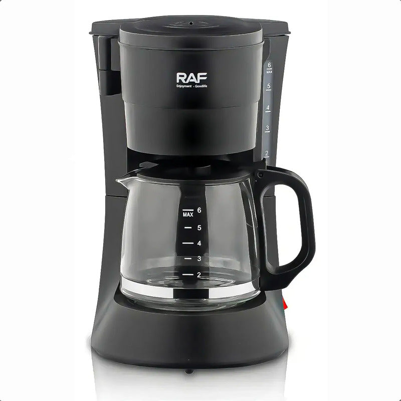 Cafetera Electrica Maquina De Cafe Cafetera 6 Tazas Cafetera Negro