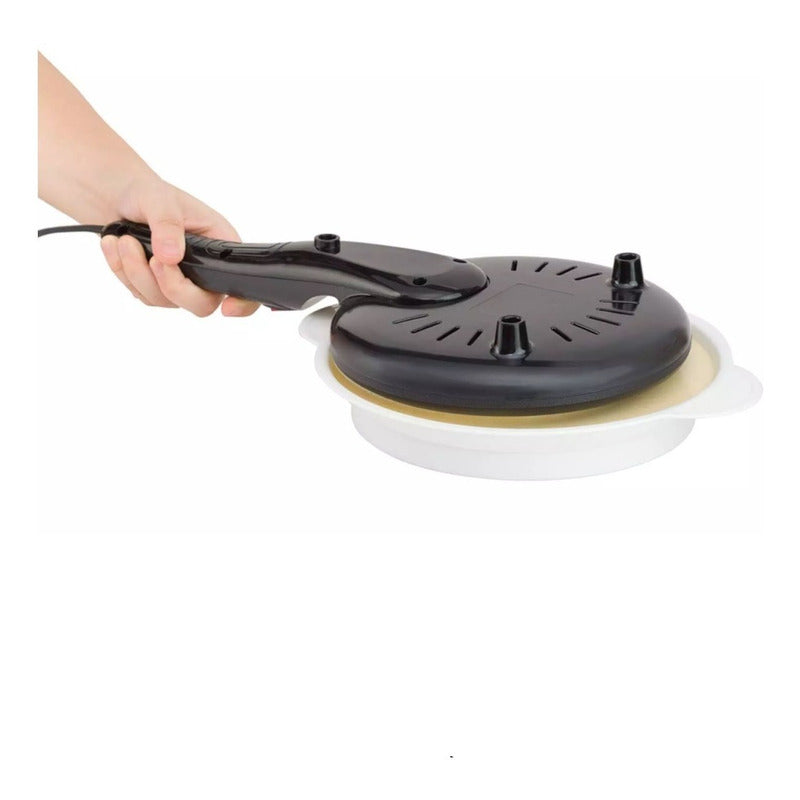 Panquequera Electrica Sarten Para Creps Panqueques Rapidos Negro