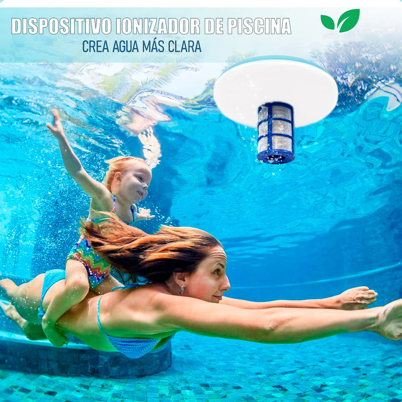 Filtros De Piscina Ionizador Piscina Solar Purificador Solar Blanco