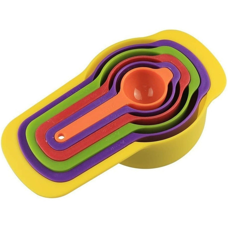 Set Cuchara Medidora Gramos Cuchara Y Taza Medidora 6 Pza Surtidos