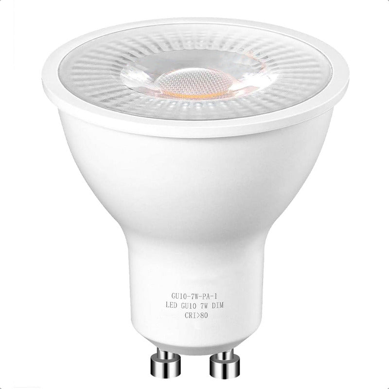 Ampolleta Led Gu10 7w Lampara Led Gu10 38° Blanco Frío