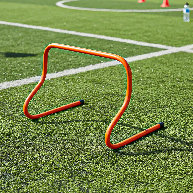 Pack 2 Valla De Entrenamiento Valla De Salto 30cm Vallas Fut Naranja