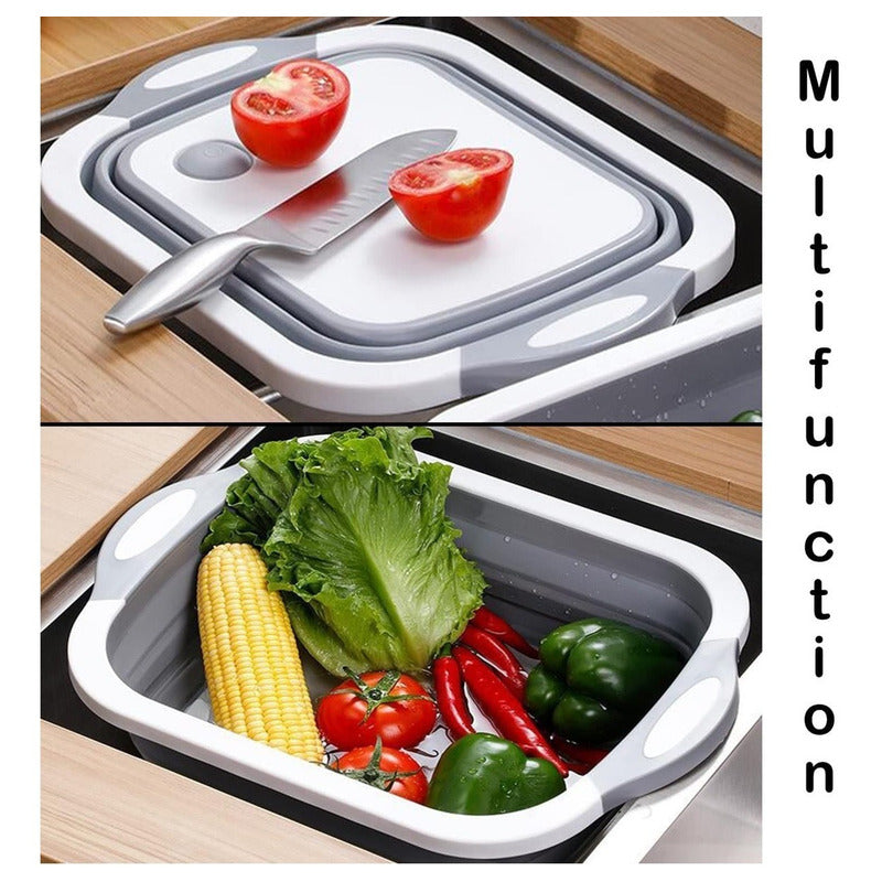 Tabla Para Picar Cocina Tabla Picoteo Tabla De Corte 2 En 1 Tabla Multiuso Gris